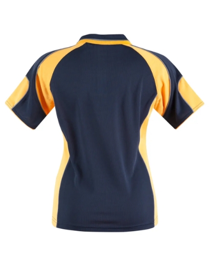 Picture of Winning Spirit, Ladies Cooldry Contrast Polo w Panels